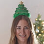 Christmas Tree Christmas Headband, thumbnail 1 of 4