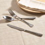 Stainless Steel Personalised Cutlery Set For Him, thumbnail 5 of 10