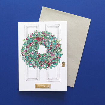 Christmas Foliage Card Pack Of Six, 7 of 9