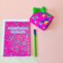 Pink Terrazzo Wrapping Paper, thumbnail 4 of 9