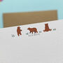 Personalised Bear Correspondence Cards / Notelets, thumbnail 3 of 6