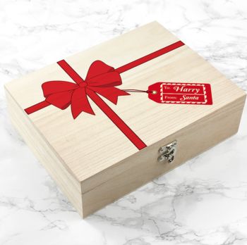 Personalised All Wrapped Up Christmas Eve Box, 2 of 3