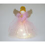 Pink Sugarplum Fairy Light Up Angel Tree Topper, thumbnail 2 of 7