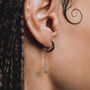 Man In The Moon And Stars Earrings, thumbnail 1 of 4