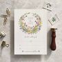 Spring Flowers Ready To Write Save The Date Cards, thumbnail 6 of 6