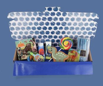 Dinosaur Gift Letterbox Hamper, 2 of 3