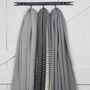 Giant Blanket Scarf / Pashmina Grey Merino Collection, thumbnail 5 of 5