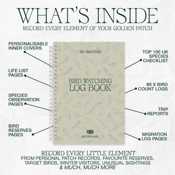 Bird Watching Log Book, 4 of 10
