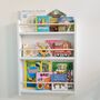 Nursery Bookcase With Rails, Nursery Decor, thumbnail 6 of 10