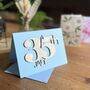 Personalised 35th Jade Wedding Anniversary, thumbnail 1 of 10