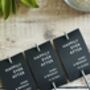 Wedding Favour Sparkler Tags Personalised Set Of 10, thumbnail 2 of 7