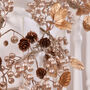 Golden Glamour Luxury Christmas Garland, thumbnail 5 of 5