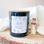 Minimal Wedding Candle – Personalised Couple Keepsake Gift, thumbnail 1 of 8