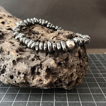 Beaded Natural Stone Bracelet Gift For Him, 3 of 3