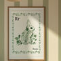 R Is For Rabbit Print, thumbnail 1 of 5