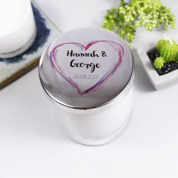 Scented Luxury Anniversary Candle With Lid, 7 of 11