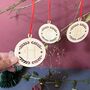 Initial Letter Wreath Tree Decoration, thumbnail 4 of 9