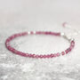 Pink Tourmaline Bracelet, thumbnail 2 of 12