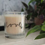 Love Natural Soy Candle Lavender, thumbnail 1 of 2