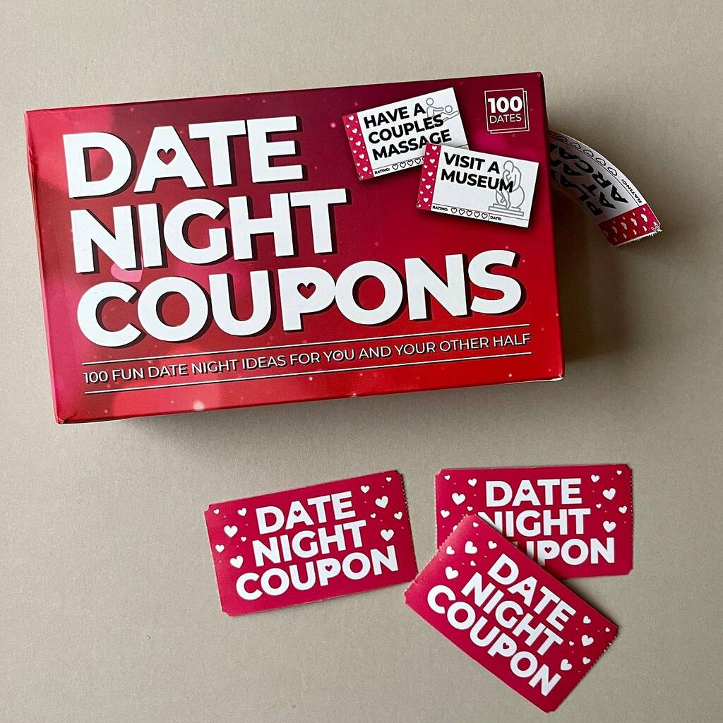 100 Date Night Coupons, 1 of 2