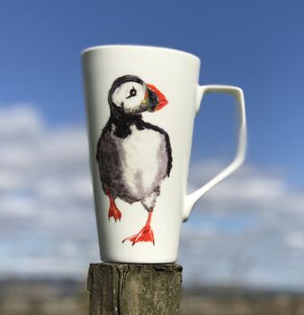 Puffins Latte Mug, 2 of 2