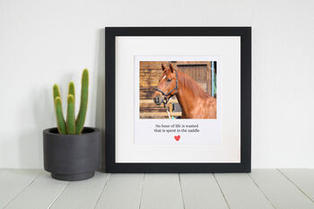 Personalised Horse Photo Frame, 2 of 5
