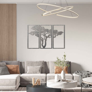Wooden African Tree Art: Nature Inspired Wall Decor, 9 of 12