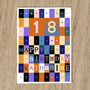Personalised 18th Birthday Card Age And Name, thumbnail 7 of 10