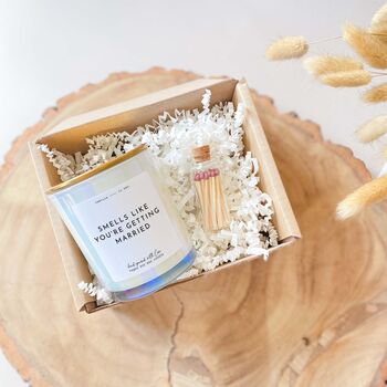 You're Getting Married Scented Candle – Engagement Gift, 7 of 10