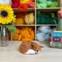 Sleepy Fox Needle Felting Craft Kit, thumbnail 3 of 3