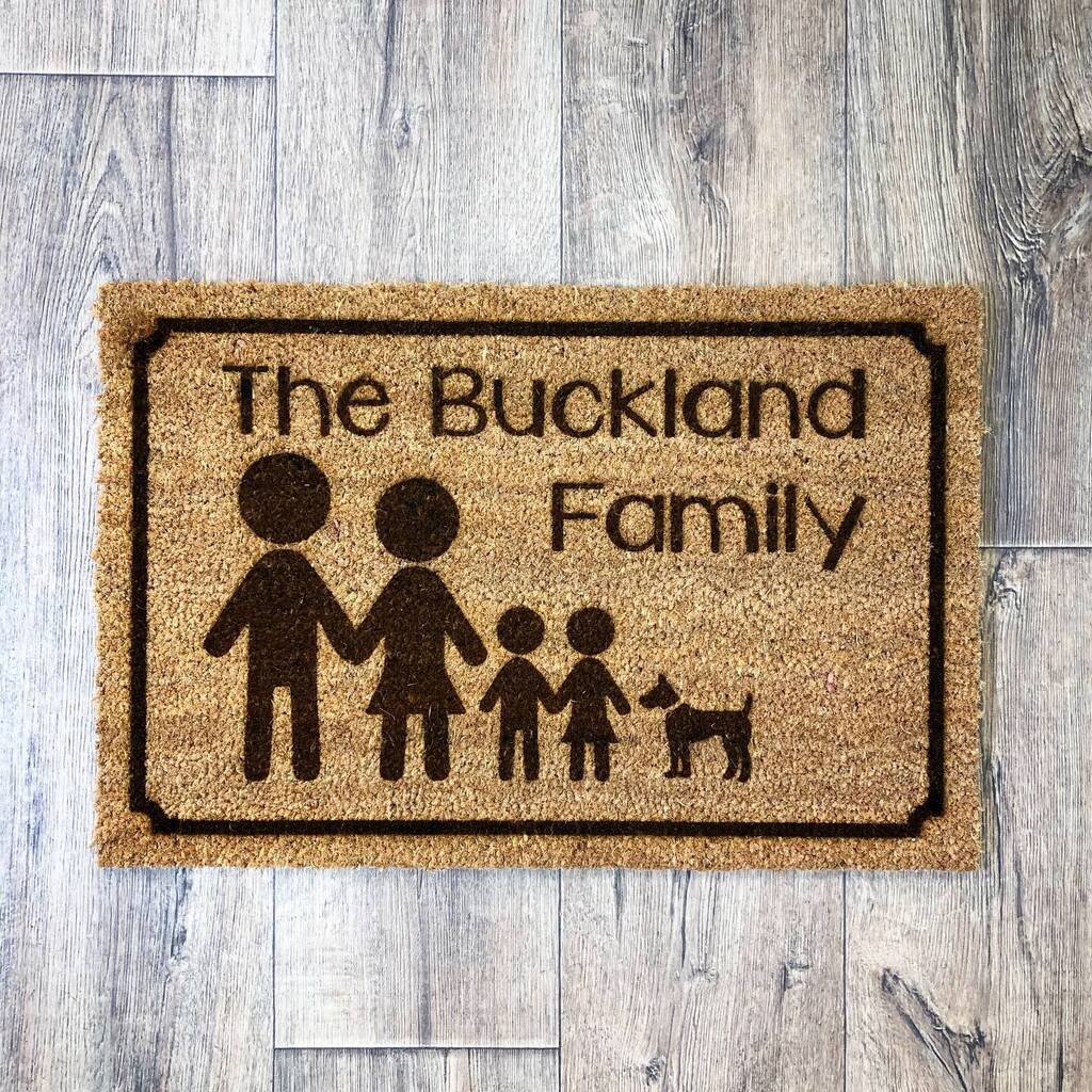 Personalised Family Doormat, 1 of 5