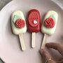 Personalised Valentine Trio Of Cakesicles, thumbnail 2 of 11