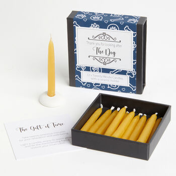 Thank You For Looking After 'The Dog' Candle Set, 3 of 7