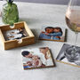 Set Of Bamboo Photo Coasters First Mother's Day, thumbnail 2 of 12
