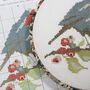Robin And Berry Cross Stitch Wall Hanging Kit, thumbnail 7 of 12