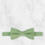 Handmade 100% Cotton Suede Tie In Green, thumbnail 8 of 8