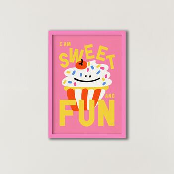 Cake Affirmation Art Print, 6 of 9