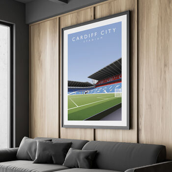 Cardiff City Stadium Poster, 3 of 8