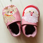 Personalised First Christmas Character Baby Shoes, thumbnail 4 of 10