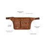 Personalised Brown Hairdressers Belt, thumbnail 3 of 8