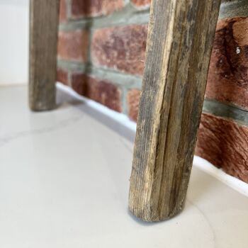 Vintage Wooden And Galvanised Metal Laundry Washboard, 5 of 5