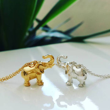 Personalised Elephant Necklace, 7 of 11