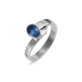 Sapphire Wrap Ring, 3 of 4