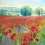 England Poppy Painting, thumbnail 6 of 10