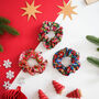 Liberty Of London Christmas Hair Scrunchie, thumbnail 1 of 8