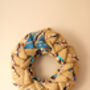 African Hessian Autumn Wreath, thumbnail 1 of 6