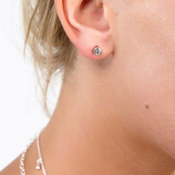 Interchangeable Drops With White Topaz, 4 of 5