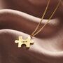 Personalised Jigsaw Necklace, thumbnail 2 of 11