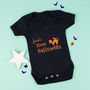 'My First Halloween' Personalised Babygrow, thumbnail 4 of 6