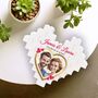 Personalised Heart Shaped Lego Style Photo Puzzle Block, thumbnail 4 of 4